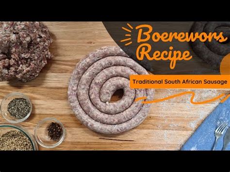  Boerewors！探索南非密茲堡獨特風味的香腸盛宴